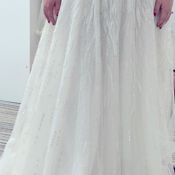 Enaura Margo wedding dress with bustle NWT - Picture 5 of 7